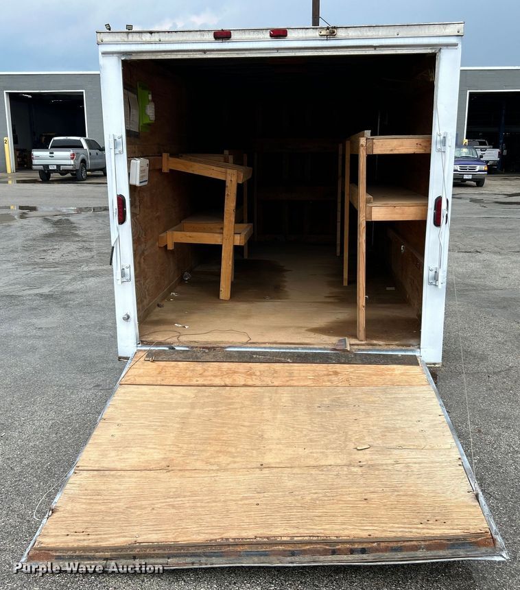 image for item EK4990 2018 Eagle  7X16TA2 enclosed cargo trailer