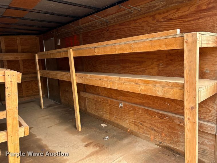 image for item EK4990 2018 Eagle  7X16TA2 enclosed cargo trailer