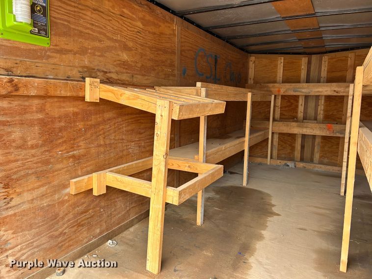 image for item EK4990 2018 Eagle  7X16TA2 enclosed cargo trailer