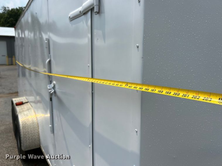 image for item EK4990 2018 Eagle  7X16TA2 enclosed cargo trailer