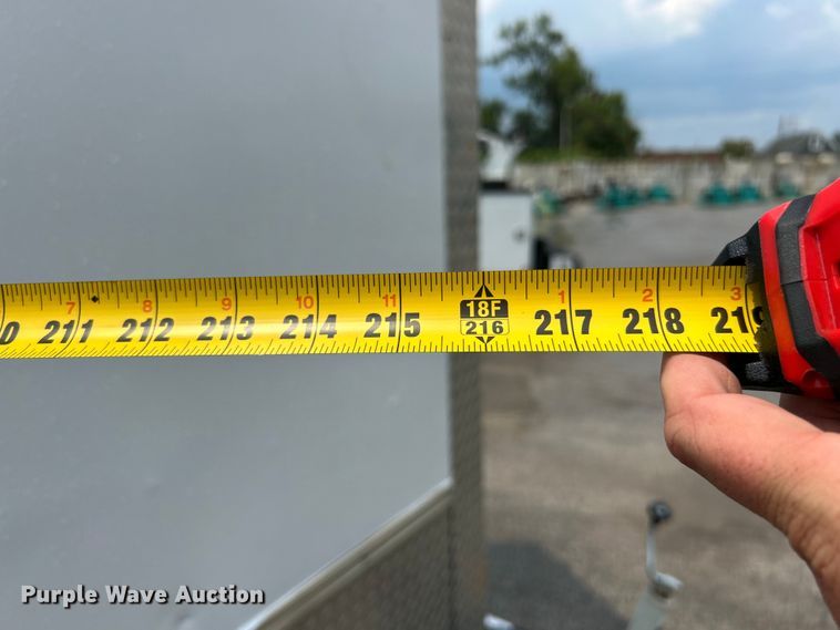 image for item EK4990 2018 Eagle  7X16TA2 enclosed cargo trailer