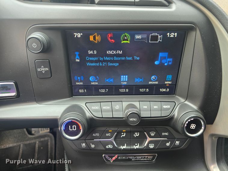 image for item EK6252 2016 Chevrolet Corvette stingray 