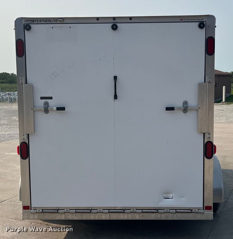 image for item EK8811 2011 Featherlite  1610-0012 enclosed cargo trailer