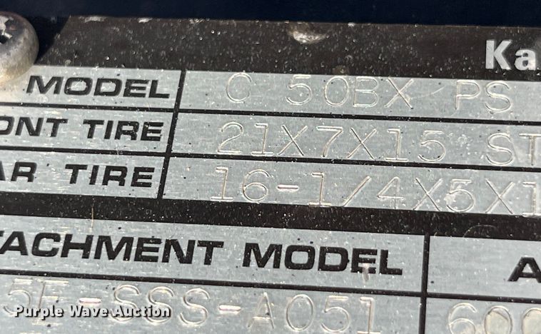 image for item EK8854 Kalmar C 50BX PS forklift