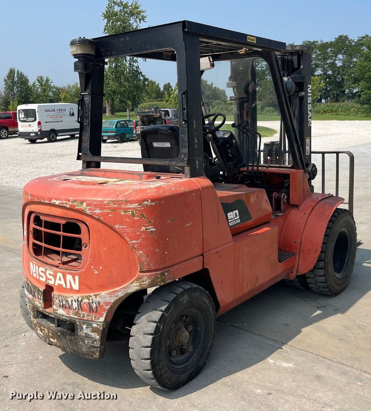 image for item EK8857 Nissan  F04G40V forklift