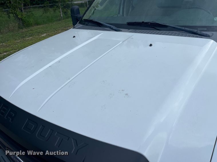 image for item EK8876 2008 Ford F350 Super Duty XL utility bed pickup truck