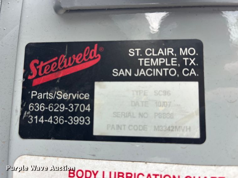 image for item EK8876 2008 Ford F350 Super Duty XL utility bed pickup truck