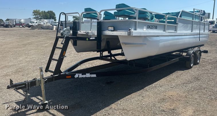 image for item KW9142 1993 Voyager   VLF- Super 24 pontoon boat