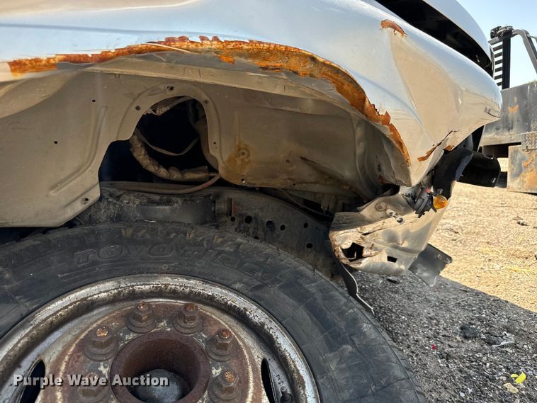 image for item LF9842 1998 Dodge Ram 3500 Laramie SLT Quad Cab dump bed pickup truck