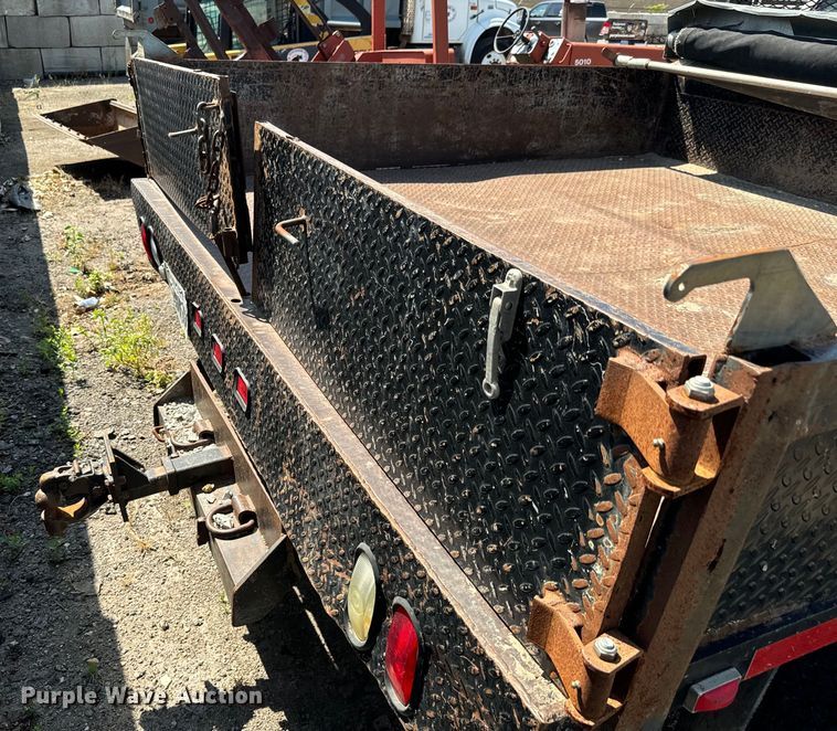 image for item LF9842 1998 Dodge Ram 3500 Laramie SLT Quad Cab dump bed pickup truck