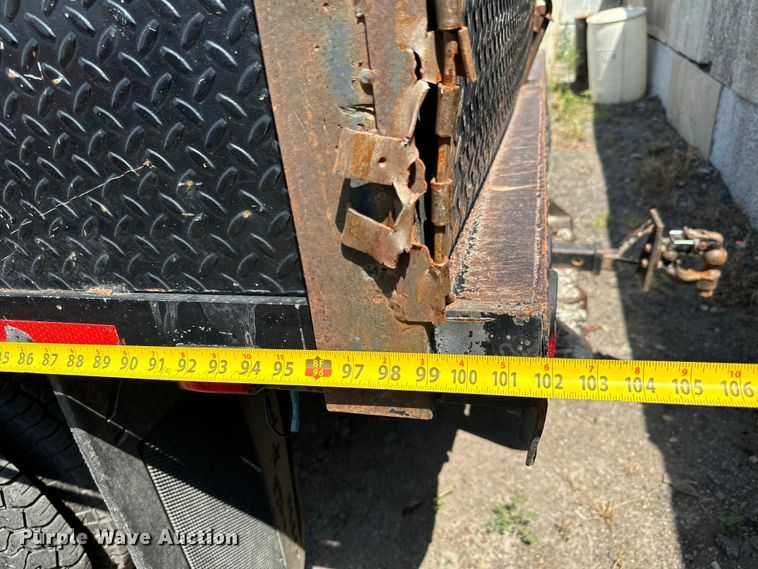 image for item LF9842 1998 Dodge Ram 3500 Laramie SLT Quad Cab dump bed pickup truck