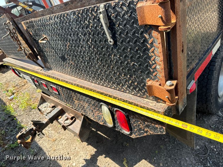 image for item LF9842 1998 Dodge Ram 3500 Laramie SLT Quad Cab dump bed pickup truck