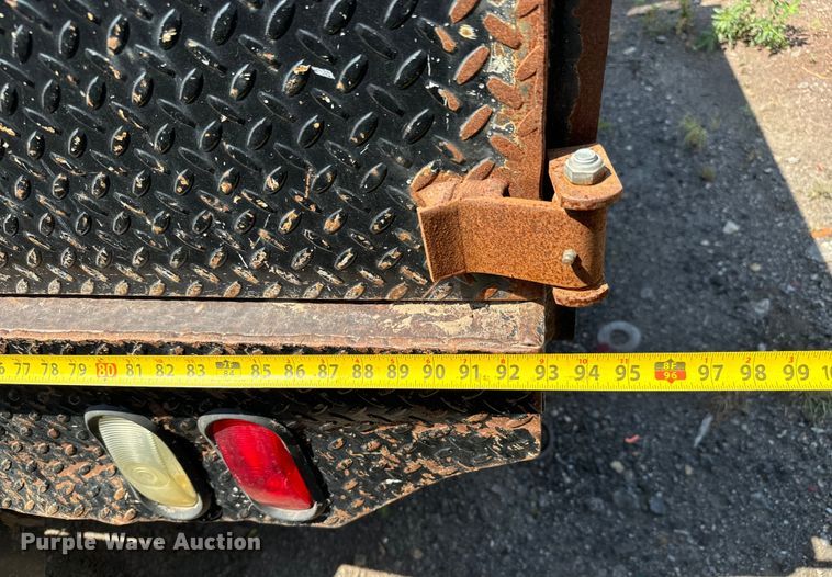 image for item LF9842 1998 Dodge Ram 3500 Laramie SLT Quad Cab dump bed pickup truck