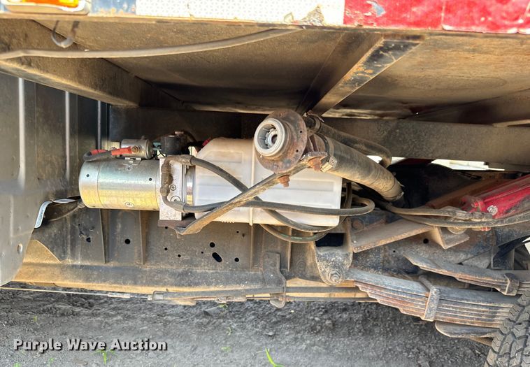 image for item LF9842 1998 Dodge Ram 3500 Laramie SLT Quad Cab dump bed pickup truck