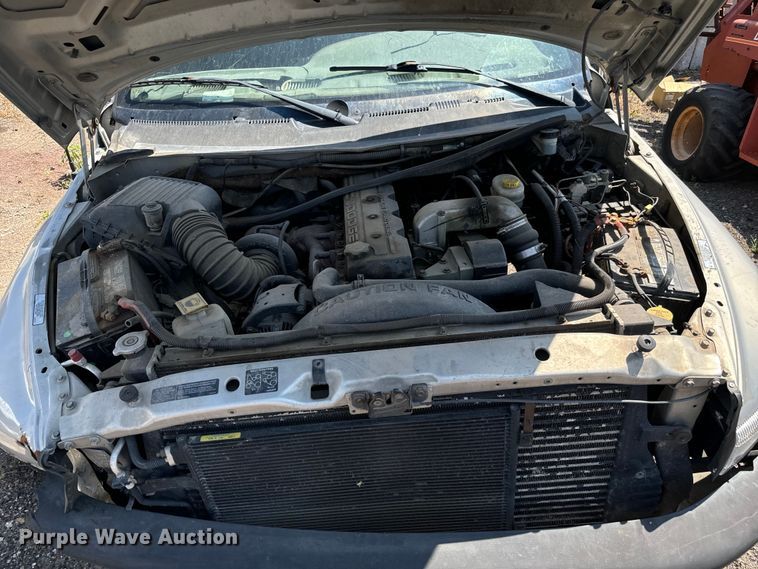 image for item LF9842 1998 Dodge Ram 3500 Laramie SLT Quad Cab dump bed pickup truck