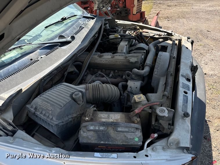 image for item LF9842 1998 Dodge Ram 3500 Laramie SLT Quad Cab dump bed pickup truck