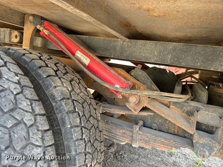 image for item LF9842 1998 Dodge Ram 3500 Laramie SLT Quad Cab dump bed pickup truck