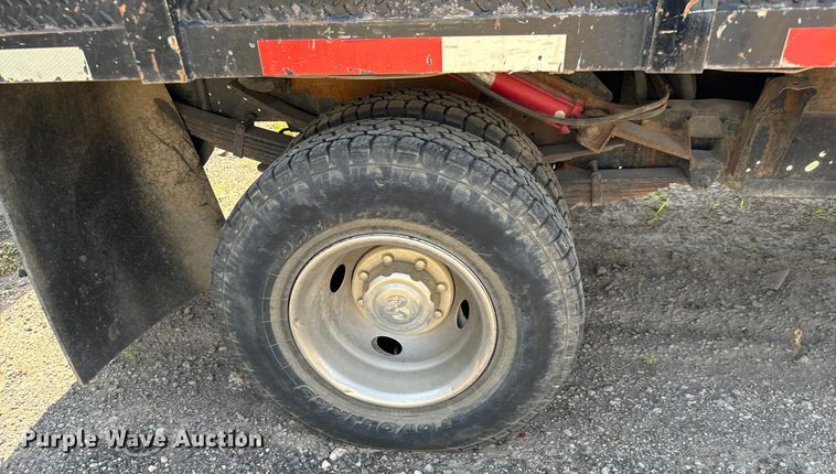 image for item LF9842 1998 Dodge Ram 3500 Laramie SLT Quad Cab dump bed pickup truck