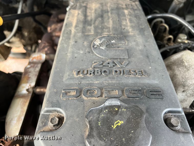 image for item LV9025 2003 Dodge Ram 3500 Quad Cab pickup truck