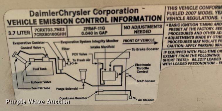 image for item NQ9641 2007 Jeep Grand Cherokee Laredo  SUV