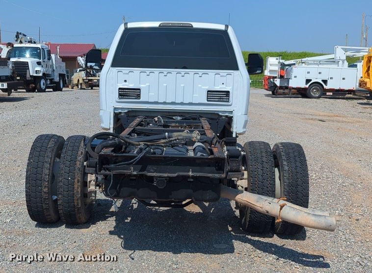 image for item NW9588 2017 Ford F550 Super Duty XL truck cab and chassis