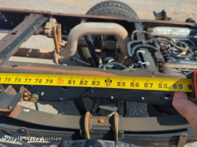 image for item NW9588 2017 Ford F550 Super Duty XL truck cab and chassis