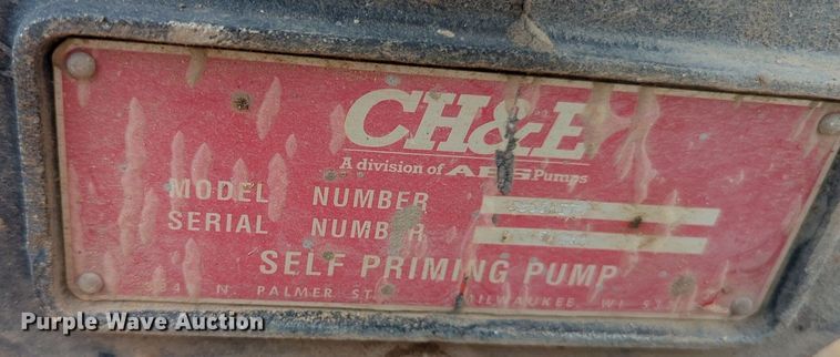 image for item NW9607 CH&E 4355KIT pump