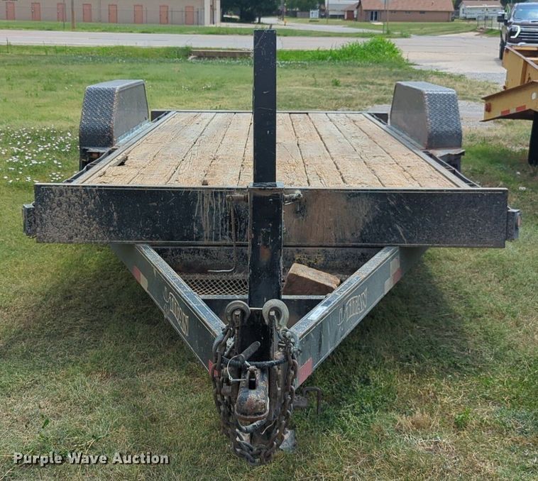 image for item NW9608 2006 Titan 20FT tilt deck equipment trailer