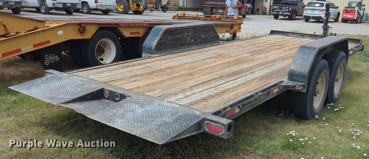 image for item NW9608 2006 Titan 20FT tilt deck equipment trailer