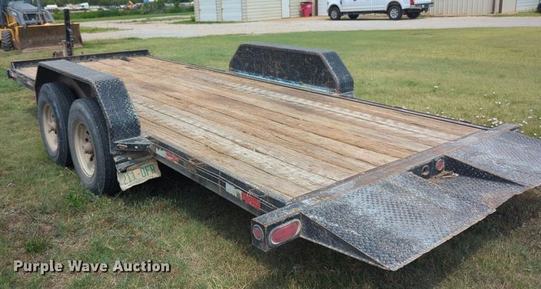 image for item NW9608 2006 Titan 20FT tilt deck equipment trailer