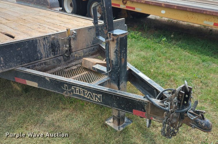 image for item NW9608 2006 Titan 20FT tilt deck equipment trailer