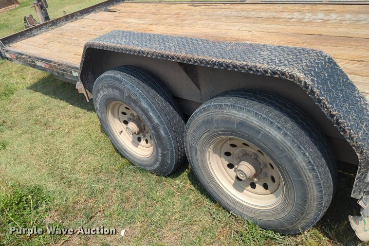 image for item NW9608 2006 Titan 20FT tilt deck equipment trailer