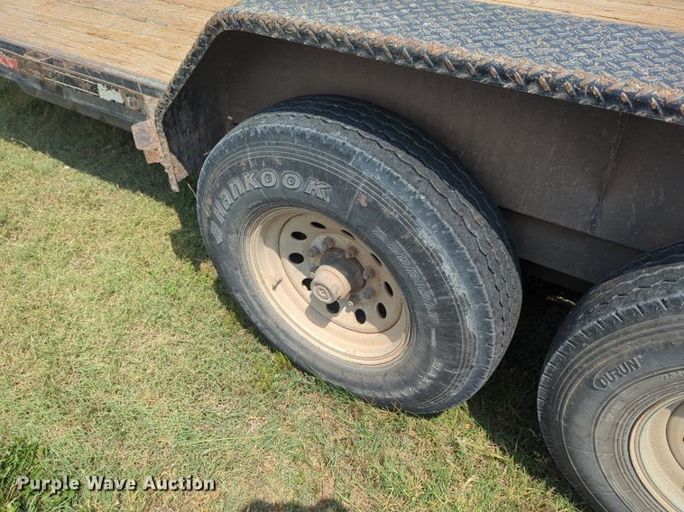 image for item NW9608 2006 Titan 20FT tilt deck equipment trailer