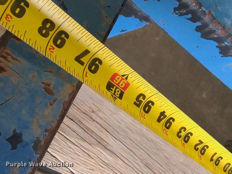 image for item NW9611 Shop built utility trailer with hoist