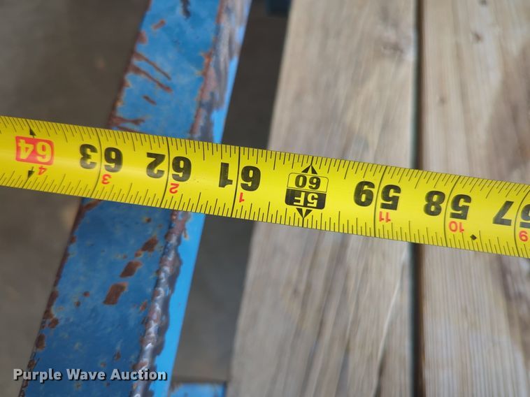 image for item NW9611 Shop built utility trailer with hoist