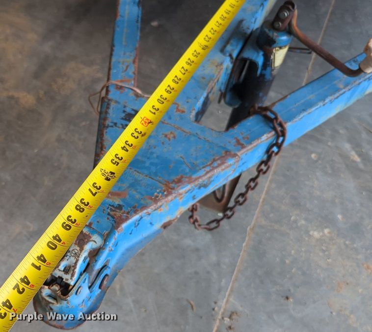 image for item NW9611 Shop built utility trailer with hoist