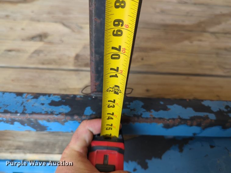 image for item NW9611 Shop built utility trailer with hoist