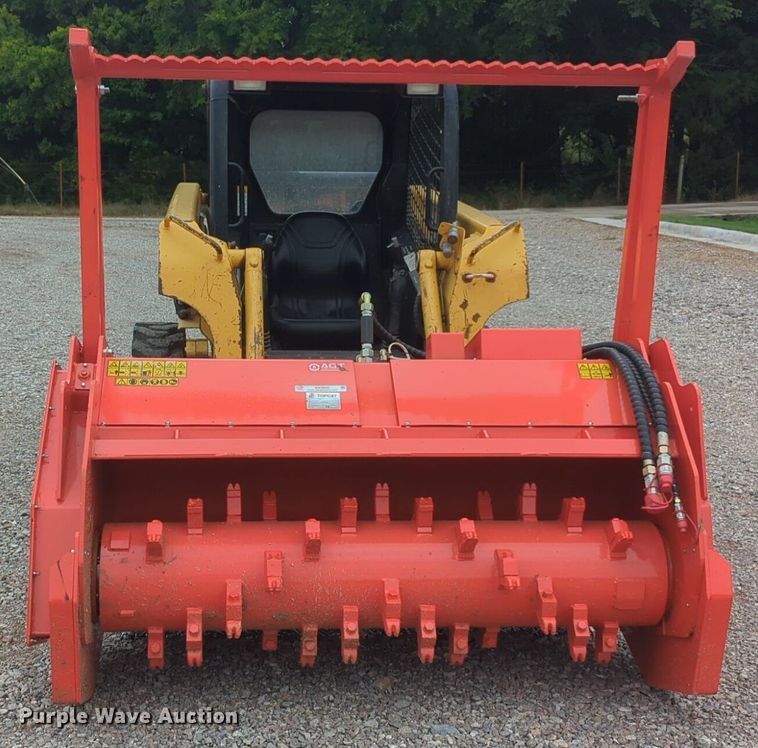 image for item NW9655 2023 Topcat SSFM81 skid steer mulcher