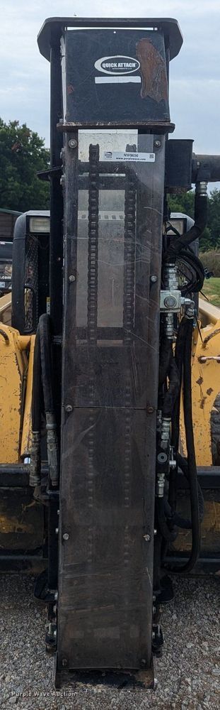image for item NW9656 Quick Attach skid steer post driver