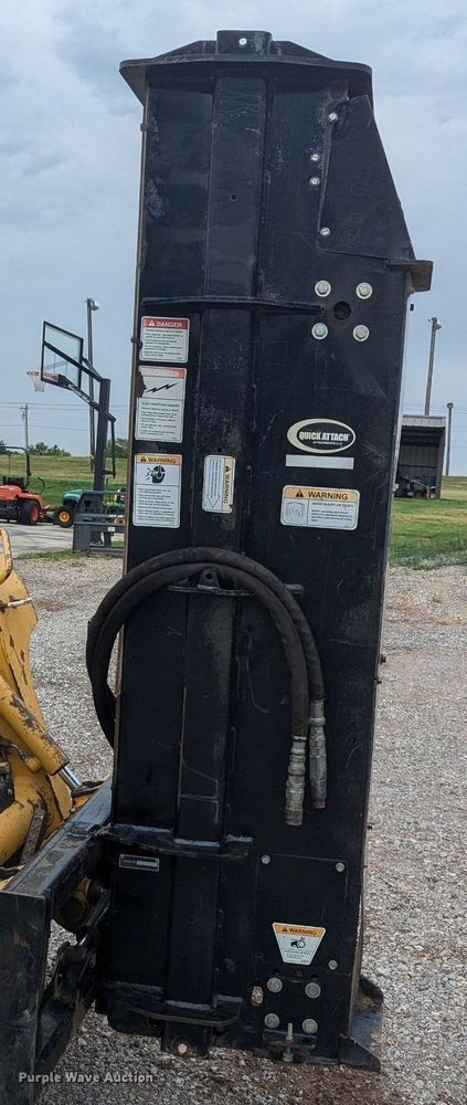 image for item NW9656 Quick Attach skid steer post driver