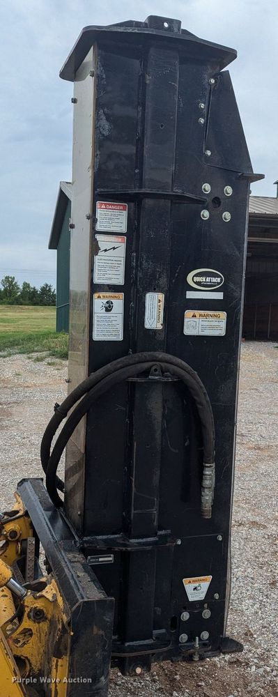 image for item NW9656 Quick Attach skid steer post driver