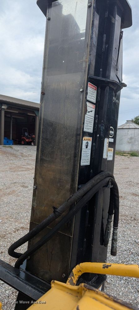 image for item NW9656 Quick Attach skid steer post driver