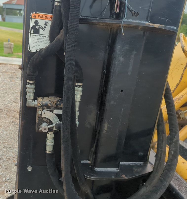 image for item NW9656 Quick Attach skid steer post driver