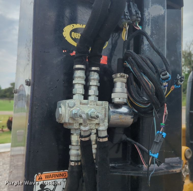 image for item NW9656 Quick Attach skid steer post driver