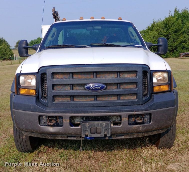 image for item NY9369 2007 Ford F550 Super Duty XL utility / service truck