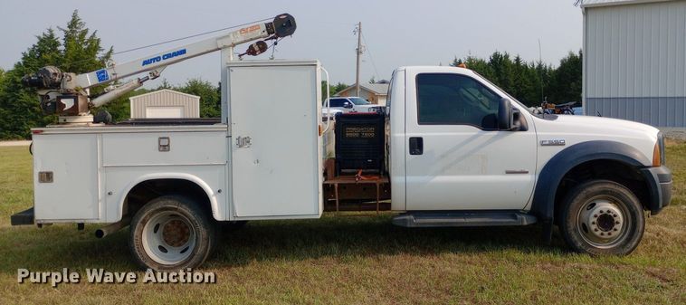 image for item NY9369 2007 Ford F550 Super Duty XL utility / service truck