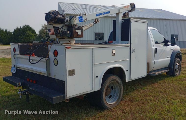 image for item NY9369 2007 Ford F550 Super Duty XL utility / service truck