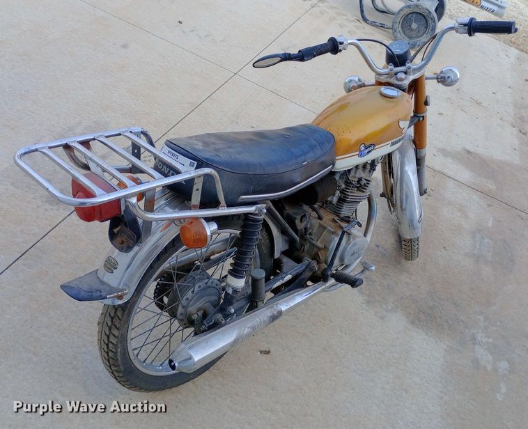 image for item NY9373 1973 Honda CB100 motorcycle