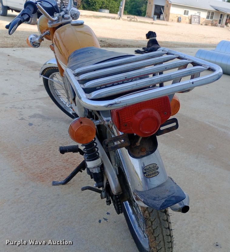 image for item NY9373 1973 Honda CB100 motorcycle