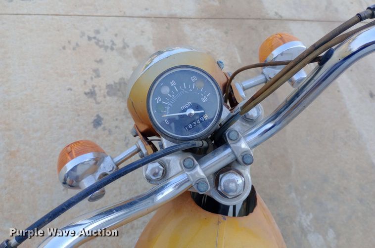 image for item NY9373 1973 Honda CB100 motorcycle